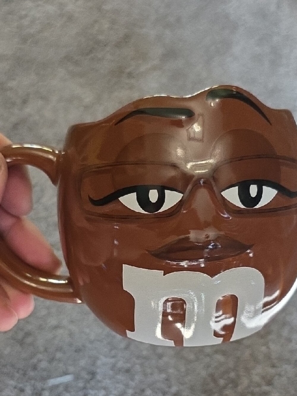 M&M'S Brown Character Ceramic Coffee Mug